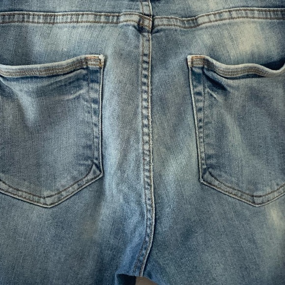 Good American Good Legs Released Hem Skinny Jeans Blue017 Super Stretch Size 6 - Picture 8 of 12